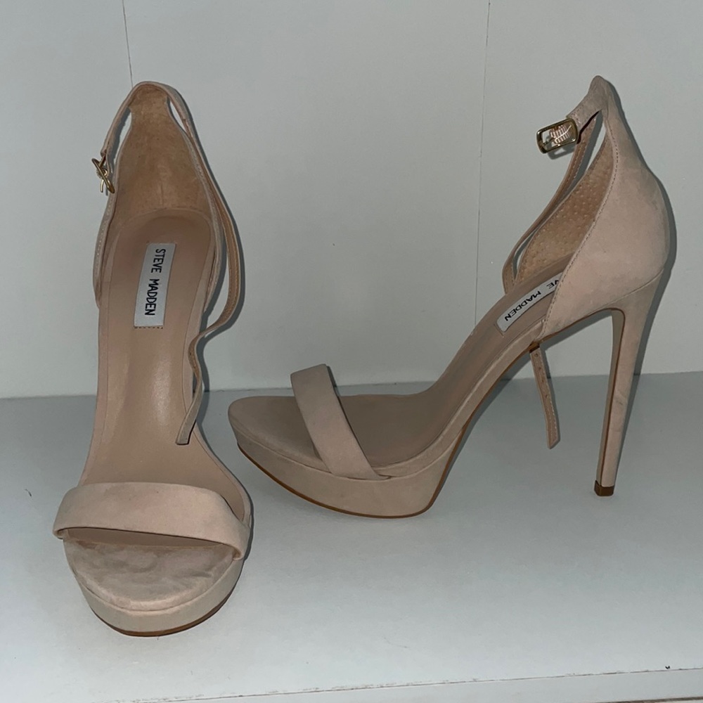 Steve Madden Nude Heels US 10